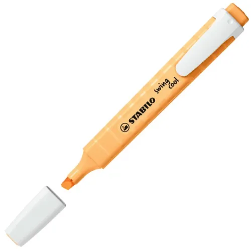 ماژیک های‌لایت نارنجی پاستلی STABILO 275-125-8 Swing Cool