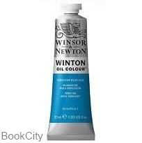 رنگ روغن WINSOR 1414138 37ml Carulean Blue Hue 10 - 0