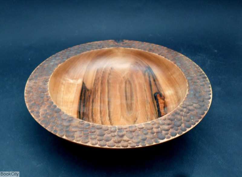 ظرف چوب گردو طرح‌دار Mona Crafts