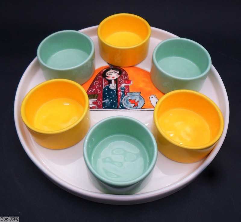 ست هفت‌سین طرح بانو روژه سرام