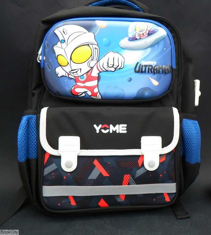 کوله‌پشتی سایز 39 مشکی YOME AT24-7045f Ultraman