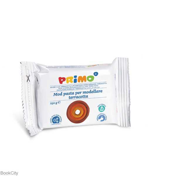 خمیر مجسمه‌سازی 250gr آجری primo