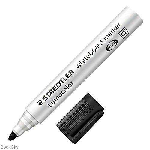 ماژیک وایت‌برد مشکی نوک گرد STAEDTLER 351-9 Lumocolor
