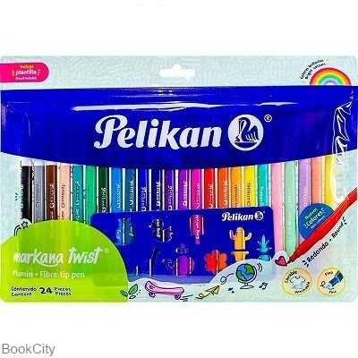 ماژیک 24 رنگ Pelikan 1119 Markana Twistr