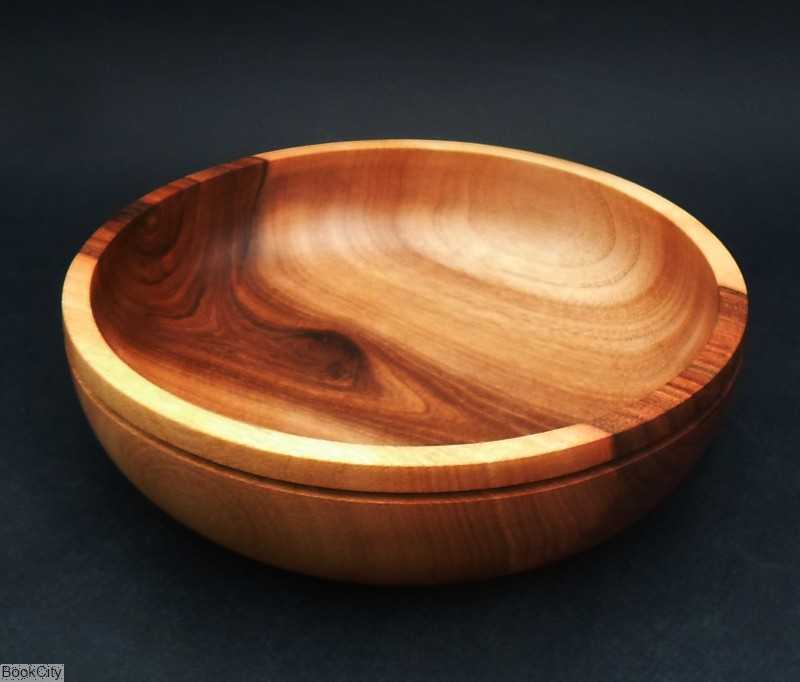 ظرف چوب گردو متوسط Mona Crafts