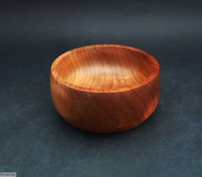 کاسه چوبی پایه‌ کوتاه Mona Crafts
