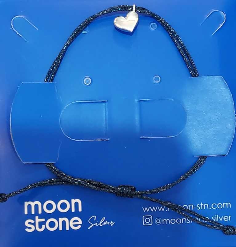 دستبند نقره Moon Stone SB325