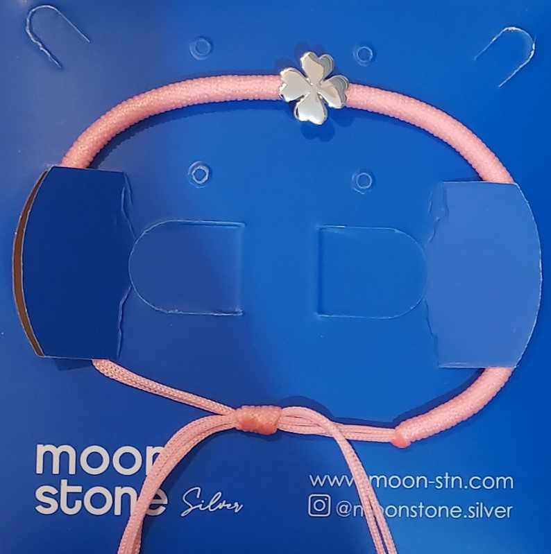 دستبند نقره Moon Stone SB335