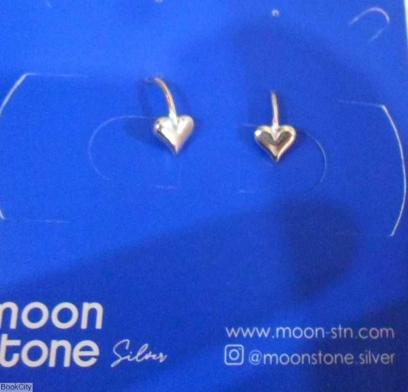 گوشواره نقره Moon Stone SE326