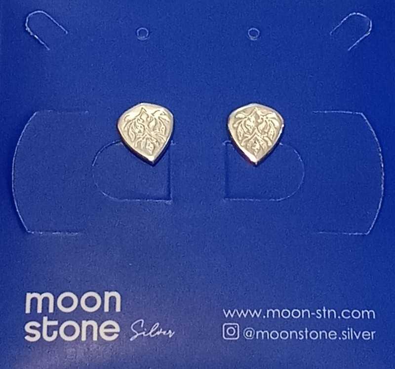 گوشواره نقره Moon Stone SE354