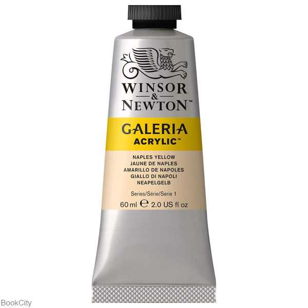 رنگ آکریلیک WINSOR 120422 60ml Naples Yellow 422 - 0