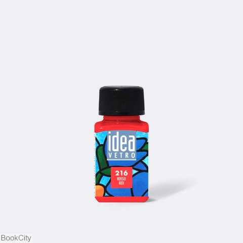 رنگ شیشه MAIMERI Idea 60ml Rosso Red 216