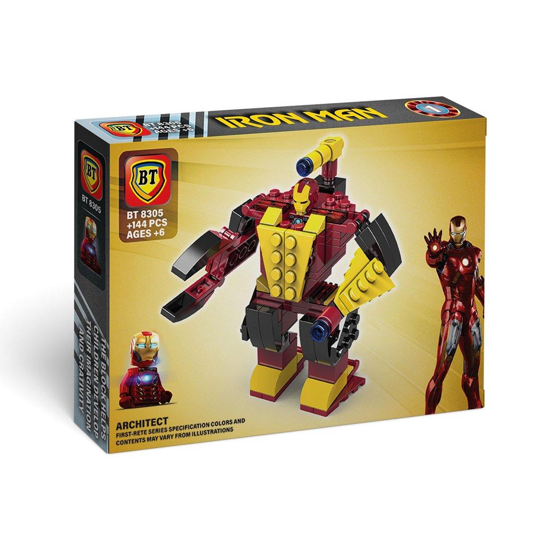ساختنی مرد آهنی IRON MAN 144pcs BT8305‏‏‏