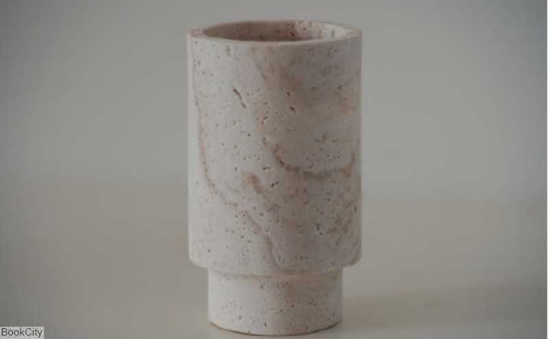 گلدان سنگی تراورتن Zima Home 01