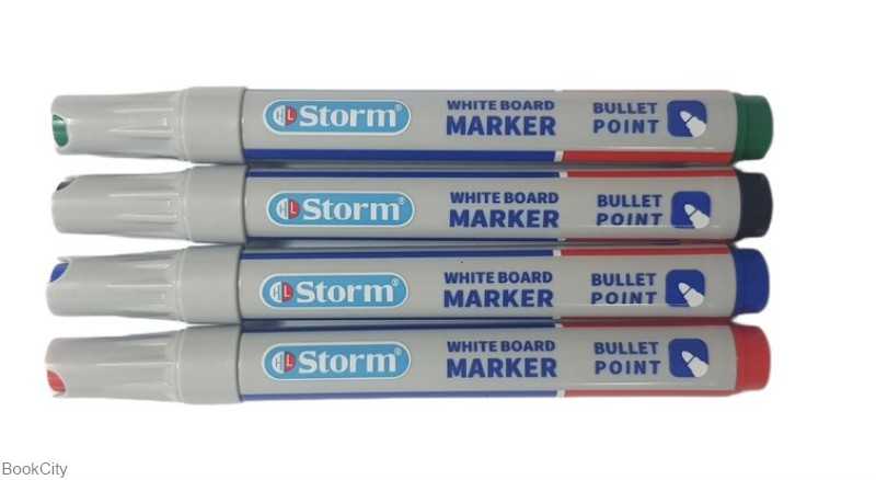 ماژیک وایت‌برد قرمز نوک تخت Storm HL-340791 - 0