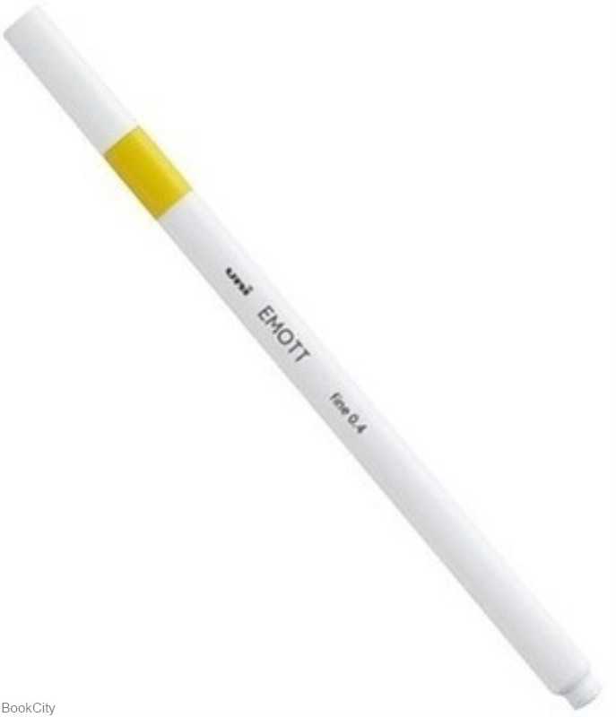 روان‌نویس Uniball PEM-SY2 Emott Fine 0.4mm Yellow - 0