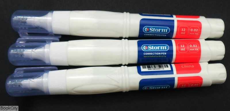 لاک غلط‌گیر قلمی Storm HL330112 12ml - 0