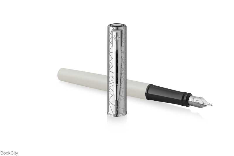 خودنویس بدنه سفید گیره کروم WATERMAN 2174511 Allure