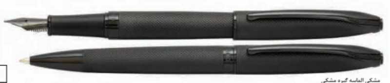 خودکار و خودنویس مشکی گیره مشکی الماسه EUROPEN Ring