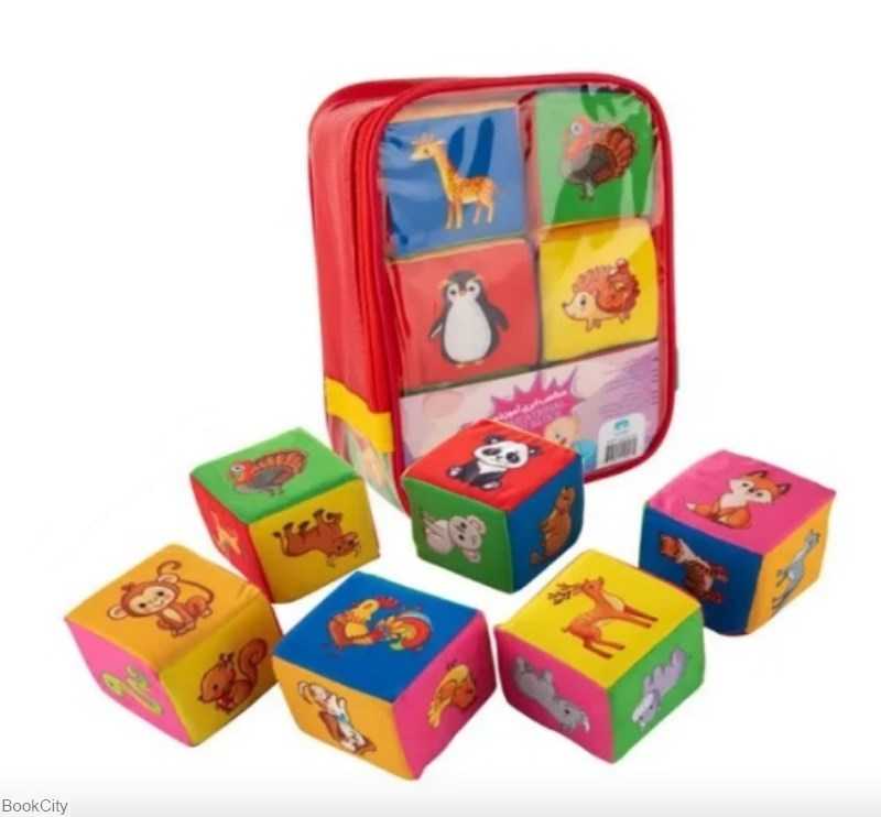 مکعب ابری آموزشی کیفی 6 عددی - 0