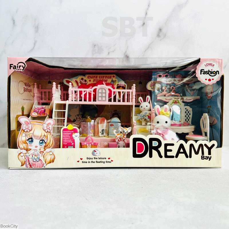 ست خرگوش تخت و سرسره Dreamy 6638