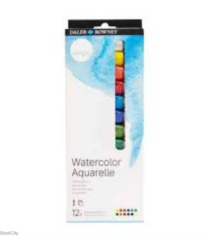 آبرنگ 12 رنگ DALER ROWNEY 134500100 12ml