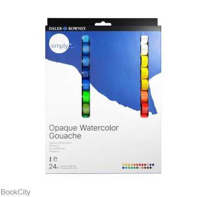 گواش 24 رنگ DALER ROWNEY 126600924 12ml