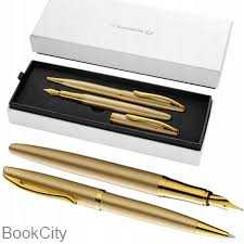 ست خودکار و خودنویس بدنه استیل طلایی Pelikan 821889 Jazz Elegance