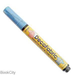 ماژیک پارچه MARVY uchida 222 3mm Flourescent Light Blue
