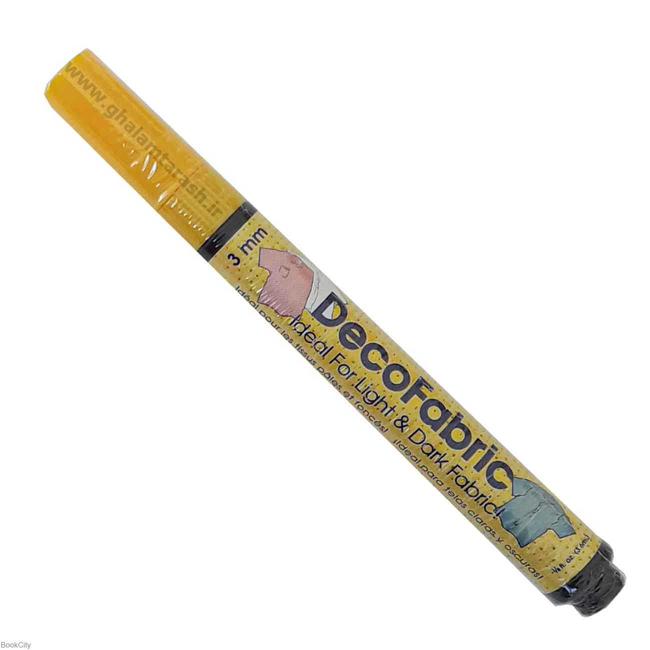 ماژیک پارچه MARVY uchida 222 3mm Flourescent Yellow