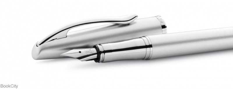خودنویس بدنه استیل نقره‌ای Pelikan 821858 Jazz Noble Elegance
