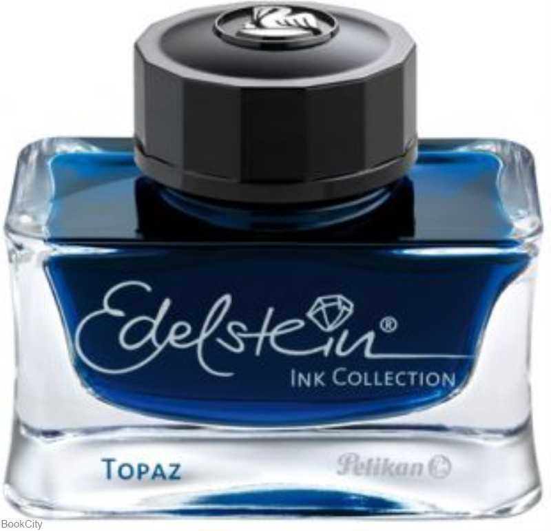 جوهر شیشه‌ای Pelikan 339382 50ml Edelstein topaz Blue