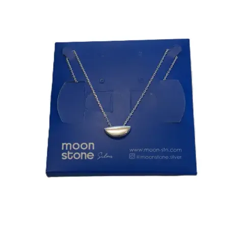 گردنبند نقره Moon Stone SN364
