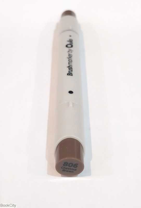ماژیک طراحی 2 سر Quilo 806 Chestnut Brown Brush