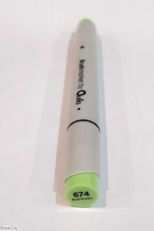 ماژیک طراحی 2 سر Quilo 674 Bud Green Brush