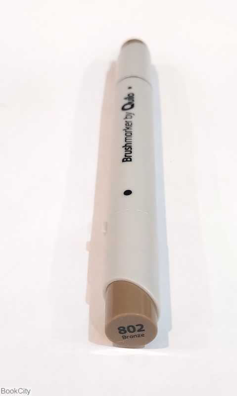 ماژیک طراحی 2 سر Quilo 802 Bronze Brush