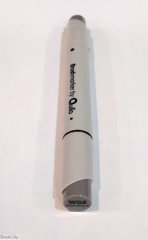 ماژیک طراحی 2 سر Quilo WG6 Warm Gray 6 Brush