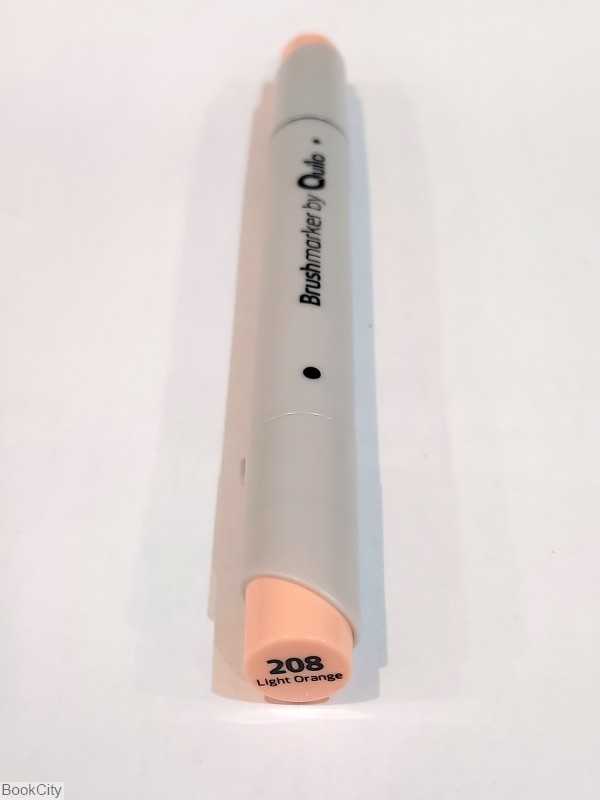 ماژیک طراحی 2 سر Quilo 208 Light Orange Brush