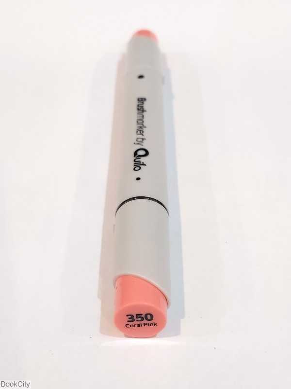 ماژیک طراحی 2 سر Quilo 350 Coral pink Brush
