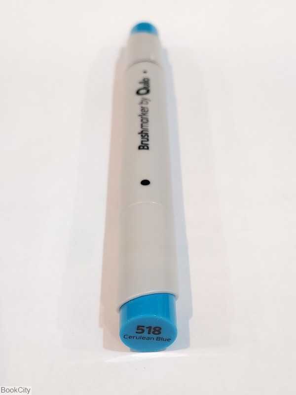ماژیک طراحی 2 سر Quilo 518 Cerulean Blue Brush