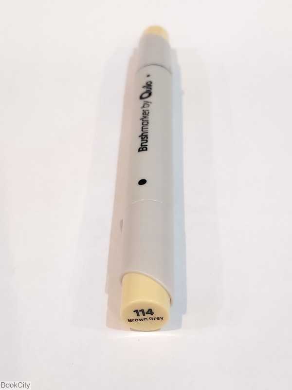 ماژیک طراحی 2 سر Quilo 114 Brown Grey Brush
