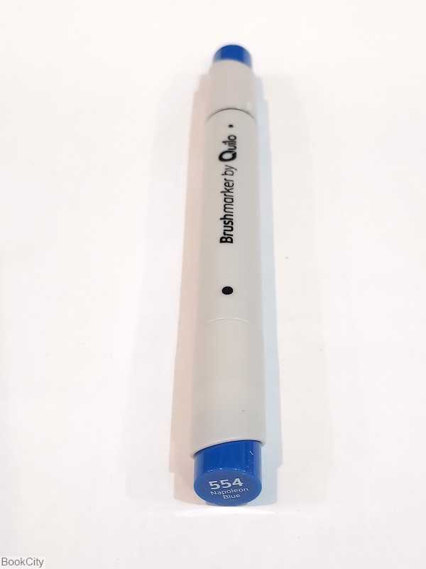 ماژیک طراحی 2 سر Quilo 554 Napoleon Blue Brush