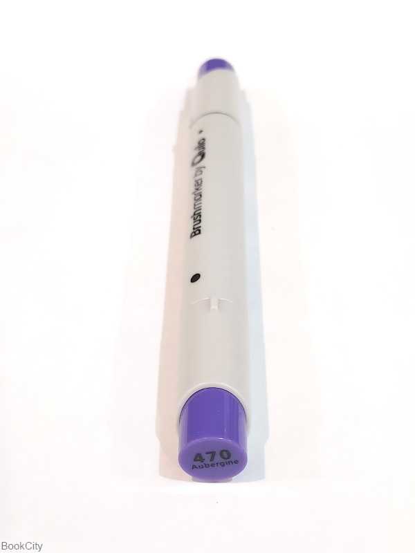 ماژیک طراحی 2 سر Quilo 470 Aubergine Brush