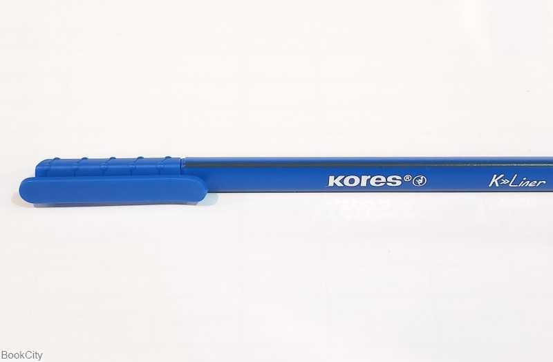 روان‌نویس نوک نمدی آبی دریایی Kores 28169 K Liner - 0