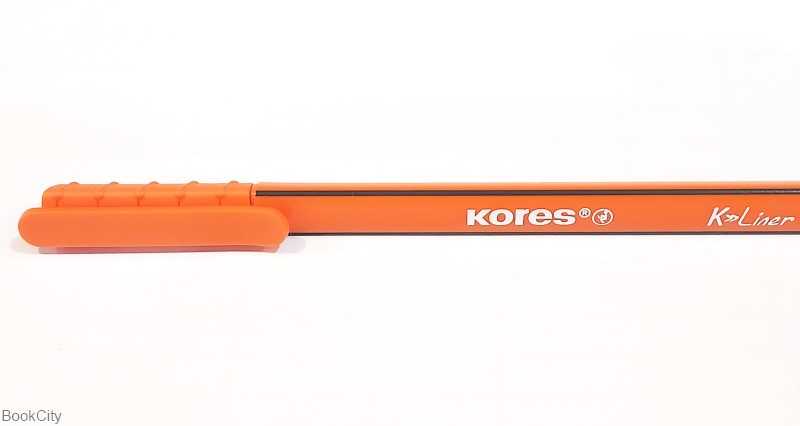 روان‌نویس نوک نمدی نارنجی Kores 28174 K Liner