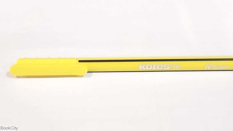 روان‌نویس نوک نمدی زرد Kores 28176 K Liner - 0