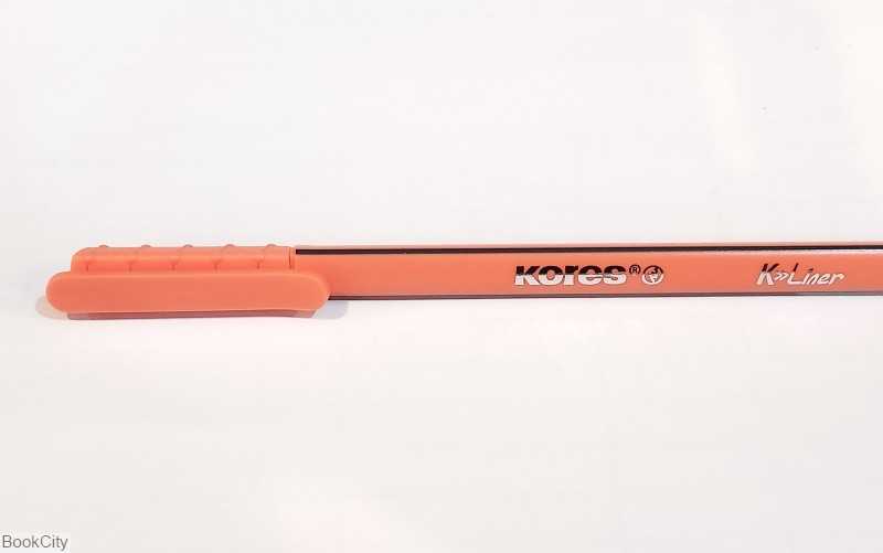 روان‌نویس نوک نمدی هلویی Kores 28178 K Liner - 0