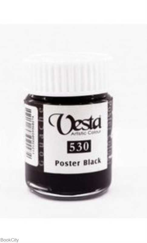 گواش مشکی Vesta 530 30ml