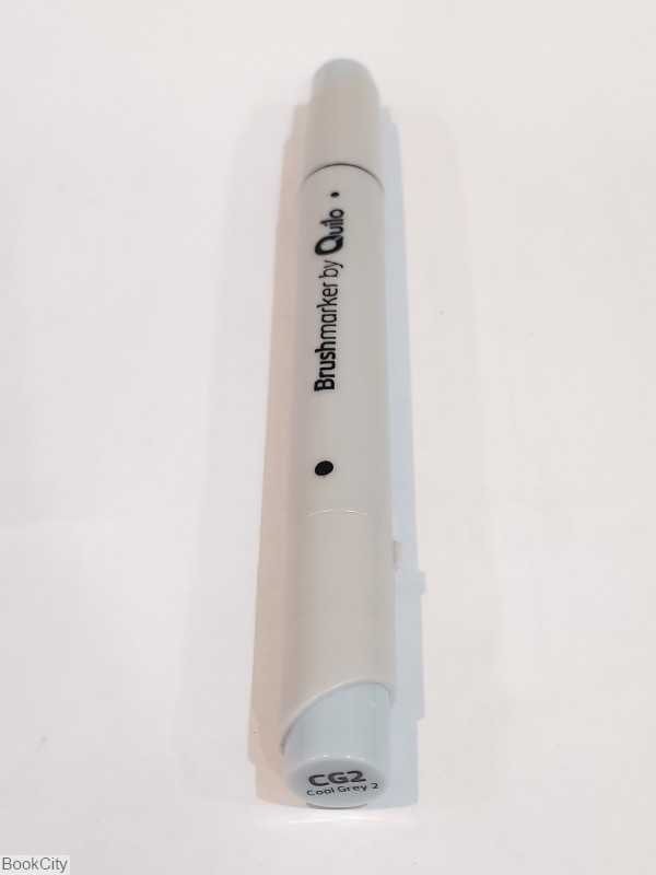 ماژیک طراحی 2 سر Quilo CG2 Cool Grey 2 Brush