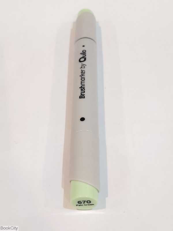 ماژیک طراحی 2 سر Quilo 670 Pale Green Brush